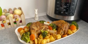 Rețetă Rasol de miel pe pat de legume Express Multicooker Crock-pot by Flavia Hirișcău