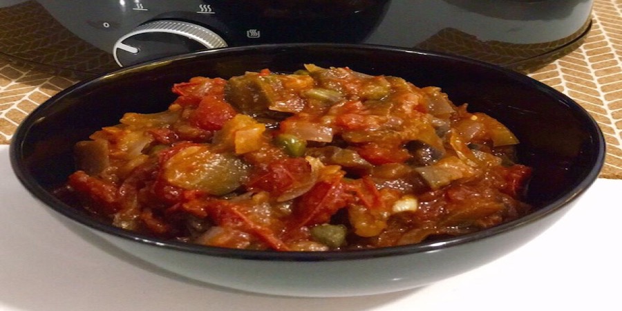 Caponata la Crock-Pot by Cristian Margarit