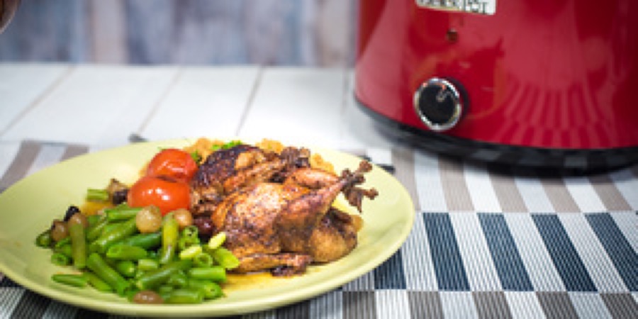 Prepelite umplute cu merisoare si cipolline din categoria Carne