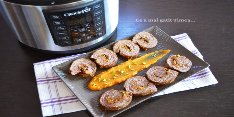 Rețetă ruladă de vită cu fistic by Rețete Timea