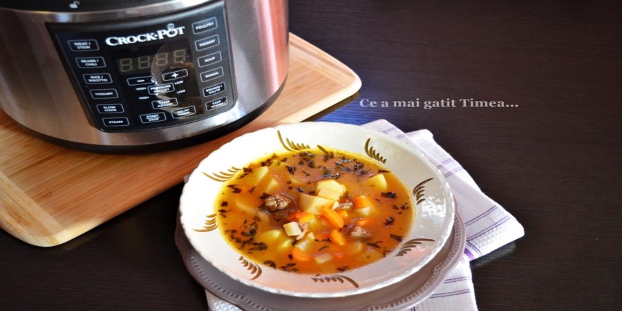 Reteta Ciorba de vita cu legume by Retete Timea