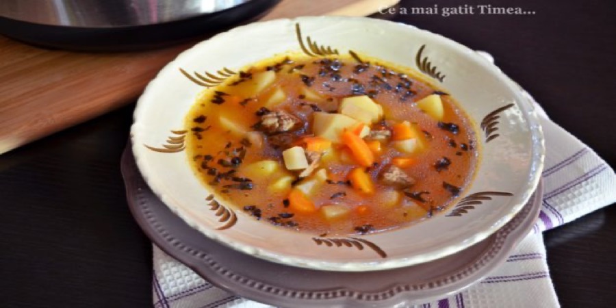 Reteta Ciorba de vita cu legume by Retete Timea