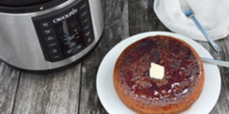 Mic dejun ideal: Giant Pancake la Multicookerul Crock-Pot Express cu gătire s...