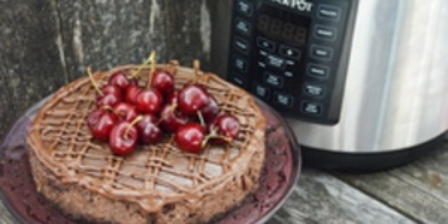 Cheesecake de ciocolata la Multicooker Crock-Pot Express cu gatire sub presiu...