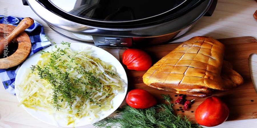 Reteta ciolan pe varză la Slow Cooker Crock-Pot 5.7L Digital by Bucătar Maniac