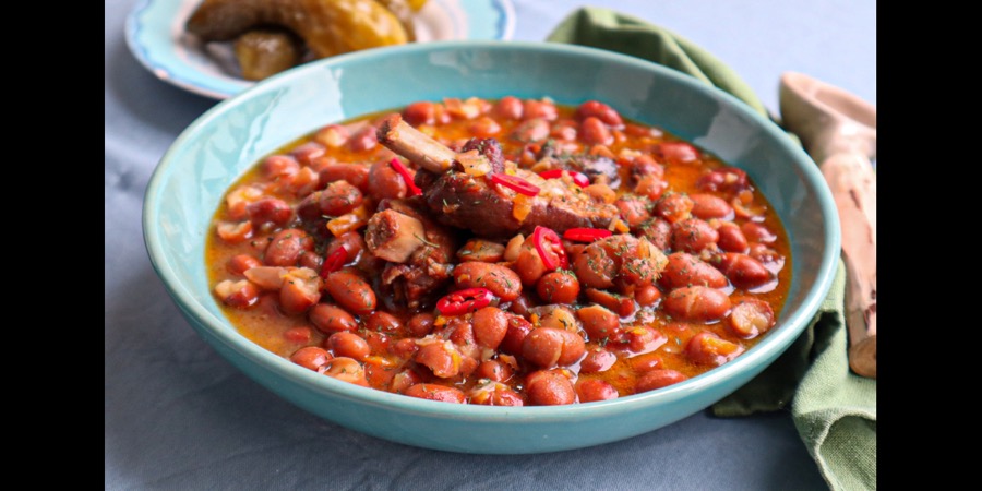Rețetă Fasole cu costiță afumată la Multicooker Crock-pot Express cu gătire sub presiune by Prăjiturela