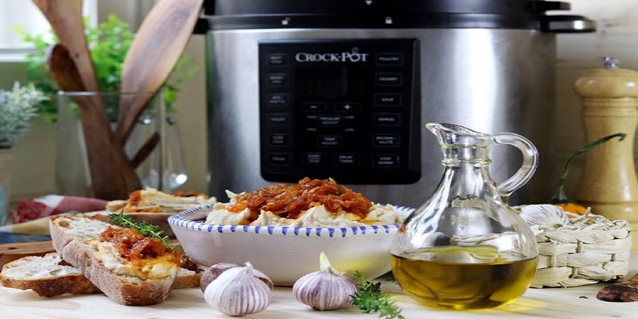 Reteta fasole batuta cu ceapa caramelizata la Multicooker Crock-Pot Express cu gatire sub presiune by Bucatar Maniac