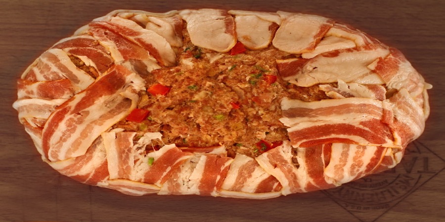 Rețetă ruladă de carne tocată în bacon la Slow Cooker 6.0L DuraCeramic Saute by Laura Laurențiu