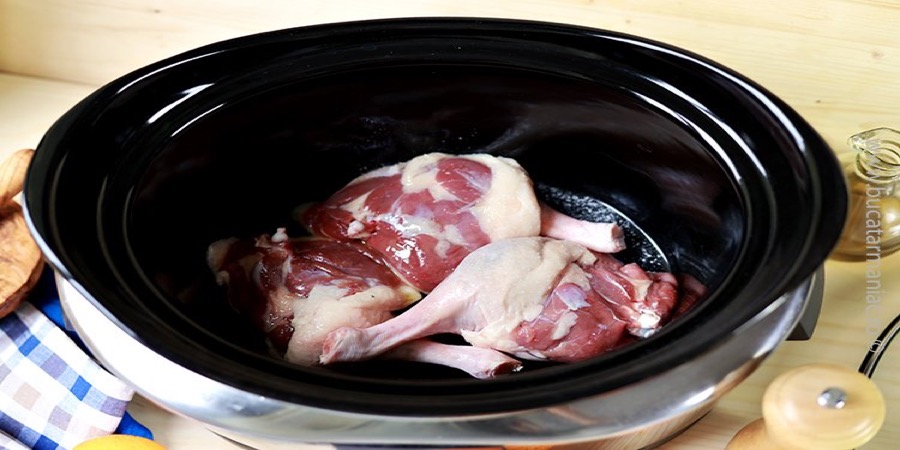 Rețetă pulpe de rață cu sos de portocale la Slow Cooker Crock Pot 5,7 l Digital by Bucătar Maniac
