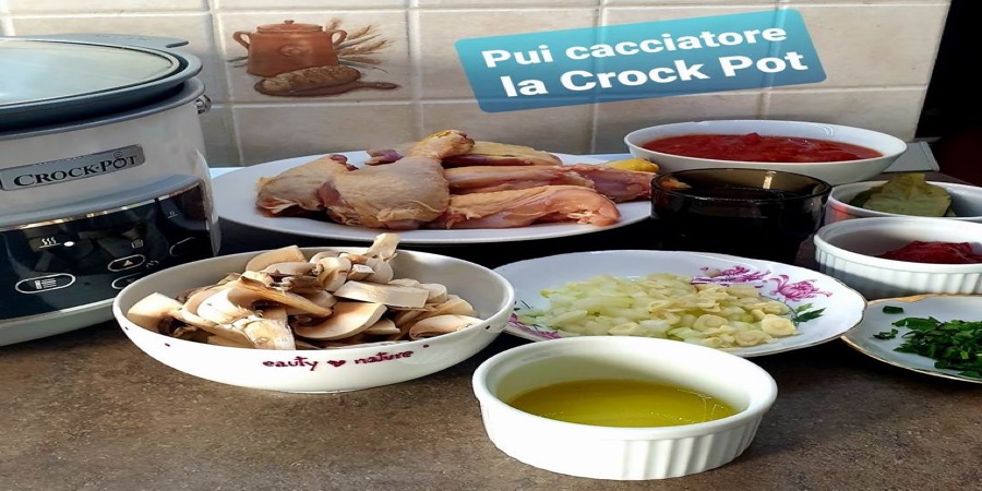 Prăjitură cu măr copt la Slow cooker 5.0 L Digital DuraCeramic Sauté Crock-Pot by Prințesa Urbană