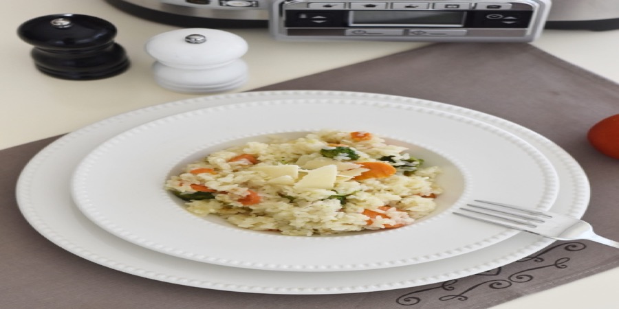 Rețetă orez cu legume în doar 15 minute la Multicooker 5in1 Digital Crock-Pot by Rețete Papa Bun