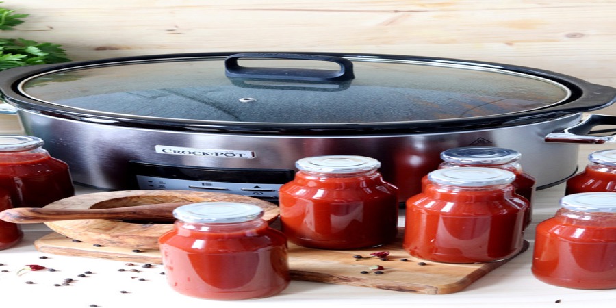 Rețetă bulion de roșii fiert încet la Slow cooker 7.5L Digital Crock-Pot by Bucătar Maniac