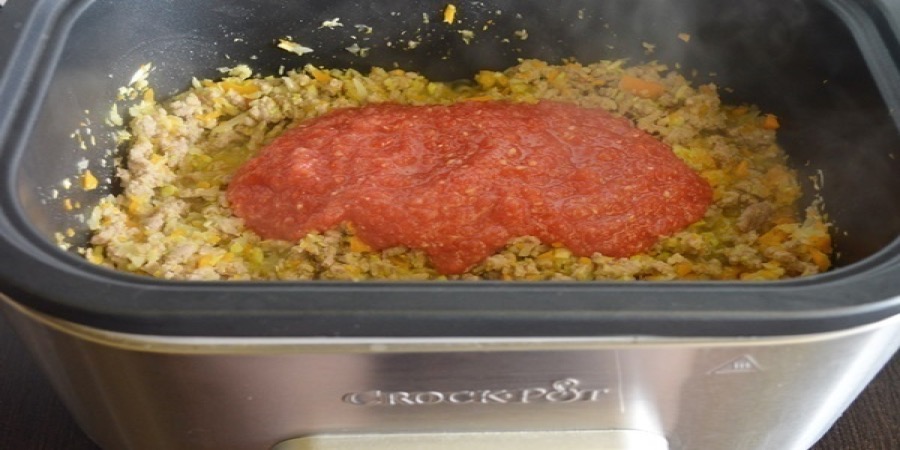 Rețetă musaca cu cartofi și carne tocată la Multicookerul 5in1 Digital 5.6L Crock-Pot by Carte de rețete