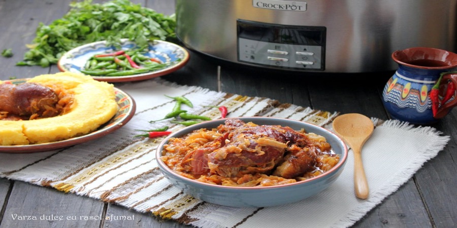 Rețetă rasol afumat cu varză la Slow Cooker 7.5L Digital Crock-Pot by  Lauras...