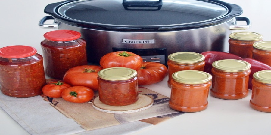 Rețetă sos napolitan la Slow Cooker 7.5L Digital Crock-Pot by Rețete Papa Bun