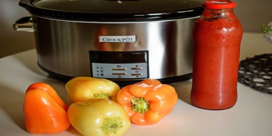 Rețetă ardei umpluți cu carne la Slow Cooker 7.5 L Digital Crock-Pot by Dulciuri fel de fel