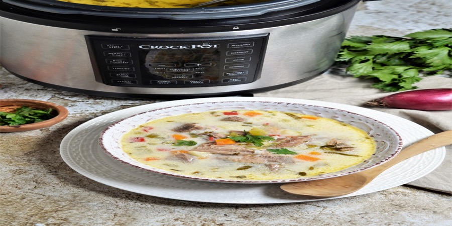 Rețetă ciorbă de rață cu smântână la Express Multicooker cu gătire sub presiune Crock-Pot by Teos Kitchen