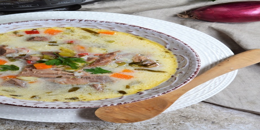 Rețetă ciorbă de rață cu smântână la Express Multicooker cu gătire sub presiune Crock-Pot by Teos Kitchen