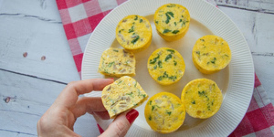 Rețetă brioșe omletă baby friendly la Express Multicooker cu gătire sub presi...