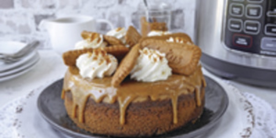 Rețetă cheesecake cu caramel la Multicooker Turbo Express Crockpot