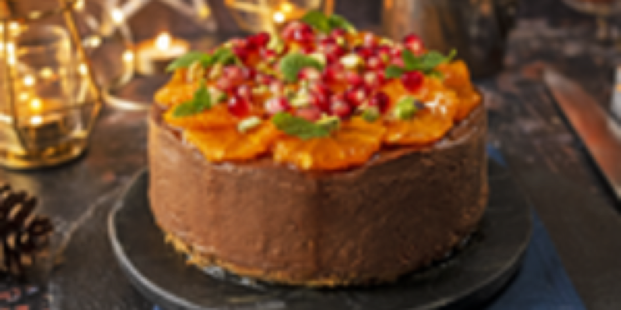 Rețetă cheesecake cu ciocolată și clementine la Multicooker Turbo Express Cro...