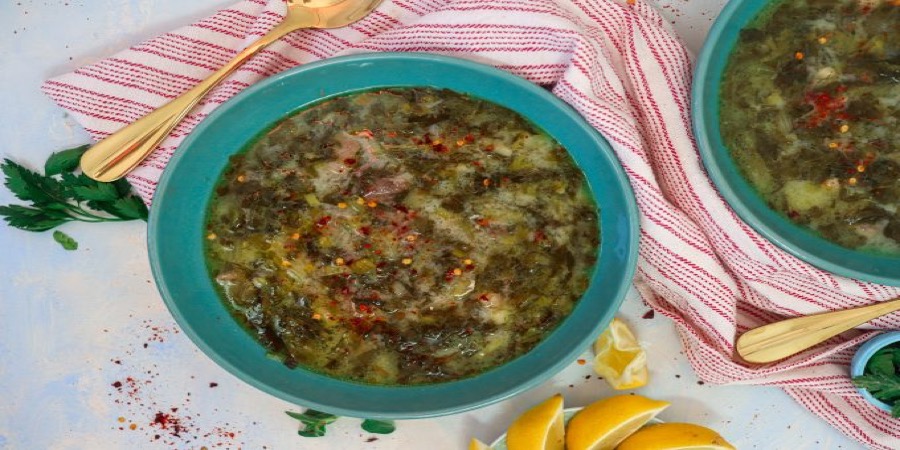 Ciorbă de miel cu verdețuri, acrită cu lămâie la Turbo Express Crockpot by Pr...