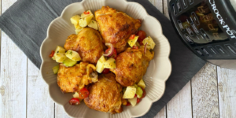 Pulpe de pui marinate cu iaurt, muștar și usturoi by Flavia Hirișcău
