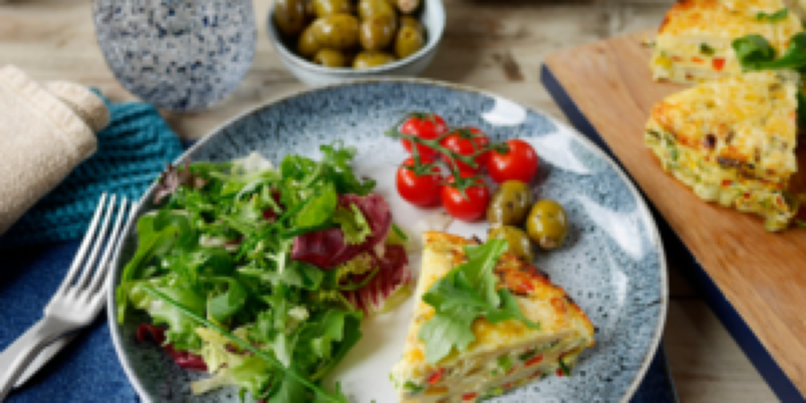 Fritatta cu legume